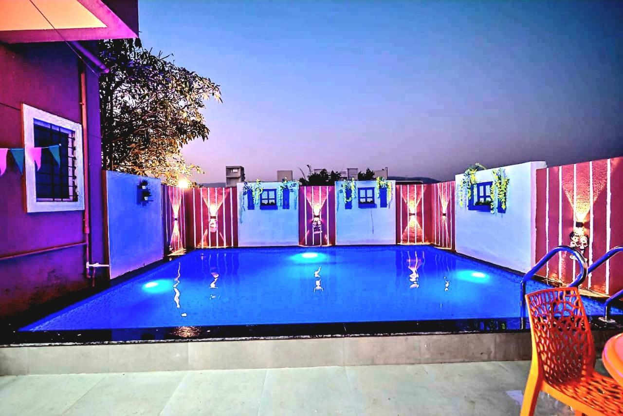 Ll Empyrean Stay Ll Airawat Villa Ll 2Bhk Ll Ac Ll Private Pool Ll Wifi Ll Lonavala Exterior foto